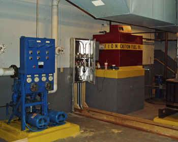 Upgraded electrical installation for fire pump system