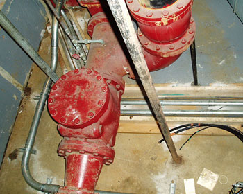 Upgraded electrical installation for fire pump system